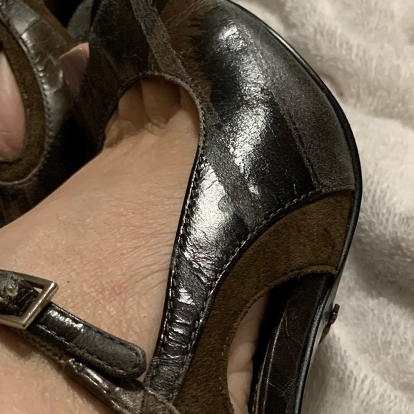 Fergie Peep-Toe Ankle Strap Heels - Picture 9 of 9